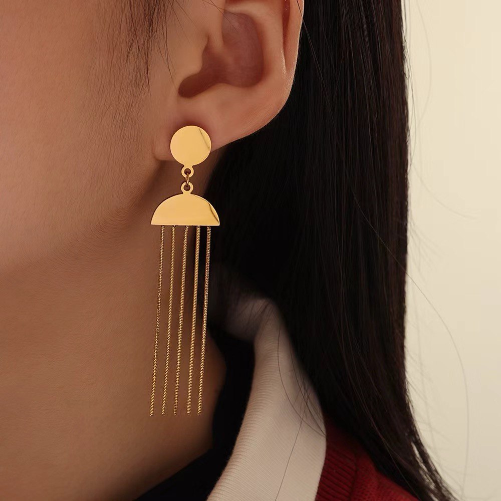 Long Tassel Earrings
