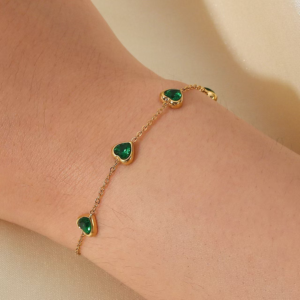 Emerald Bracelet