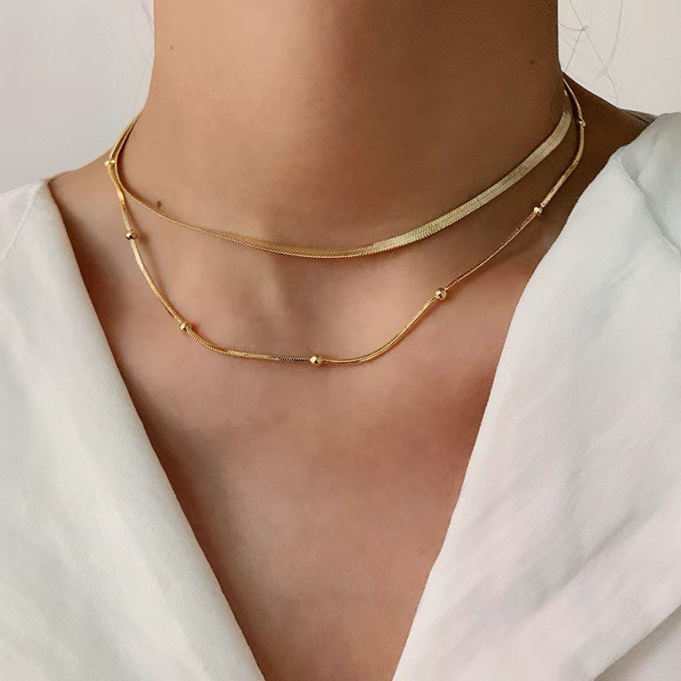 Golden Duo Necklace