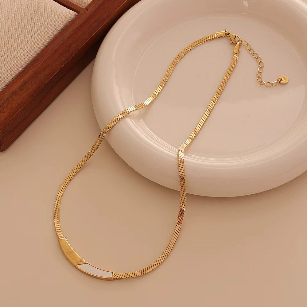 Golden Arc Necklace